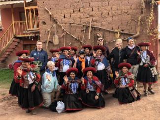Chinchero Weavers in the Sacred Valley, Peru