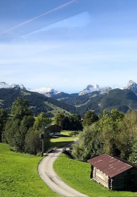 Switzerland mountain road