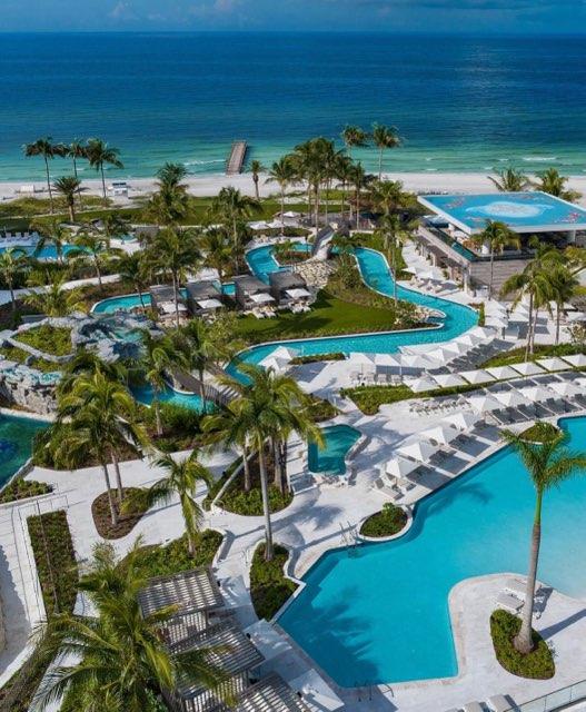 Florida Pool by the Gulf of Mexico