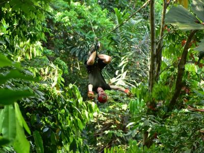 Costa Rica - zip line photo by C Lissner