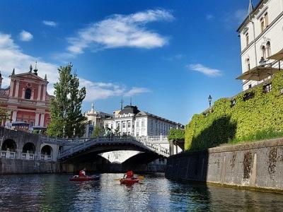 Ljubljana River Image by traveldudes from Pixabay